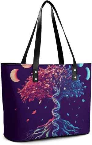 Women's Stylish Tote Bag Travel Shoulder Handbags Work Casual Hobo Sling Bag