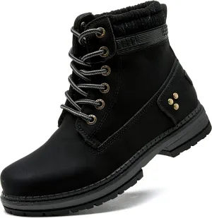 Work Hiking Boots Women - Comfortable Waterproof High Top Camping