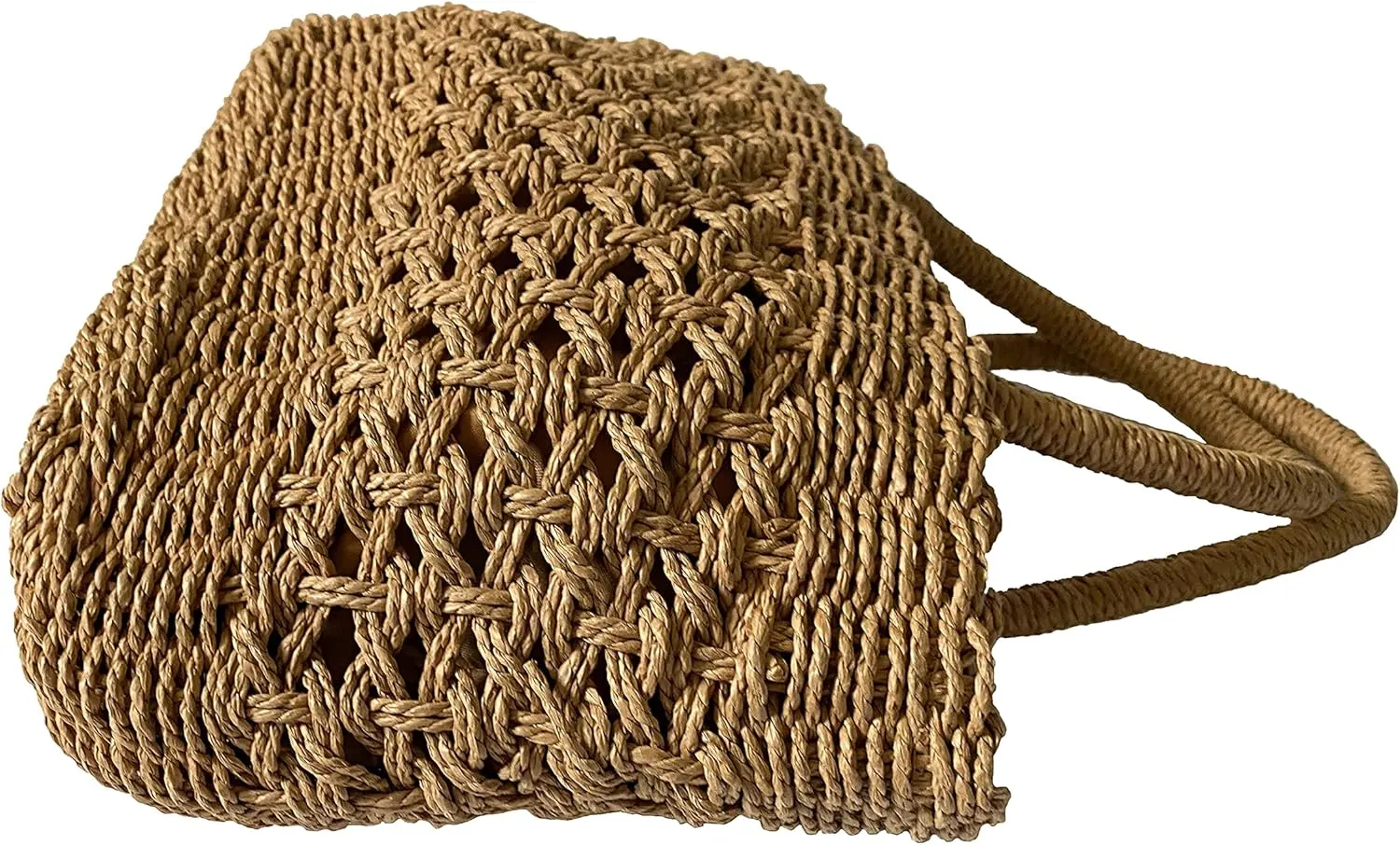 Woven Straw Bag Top-handle Handbags Leisure Fashion Style Easy Matching