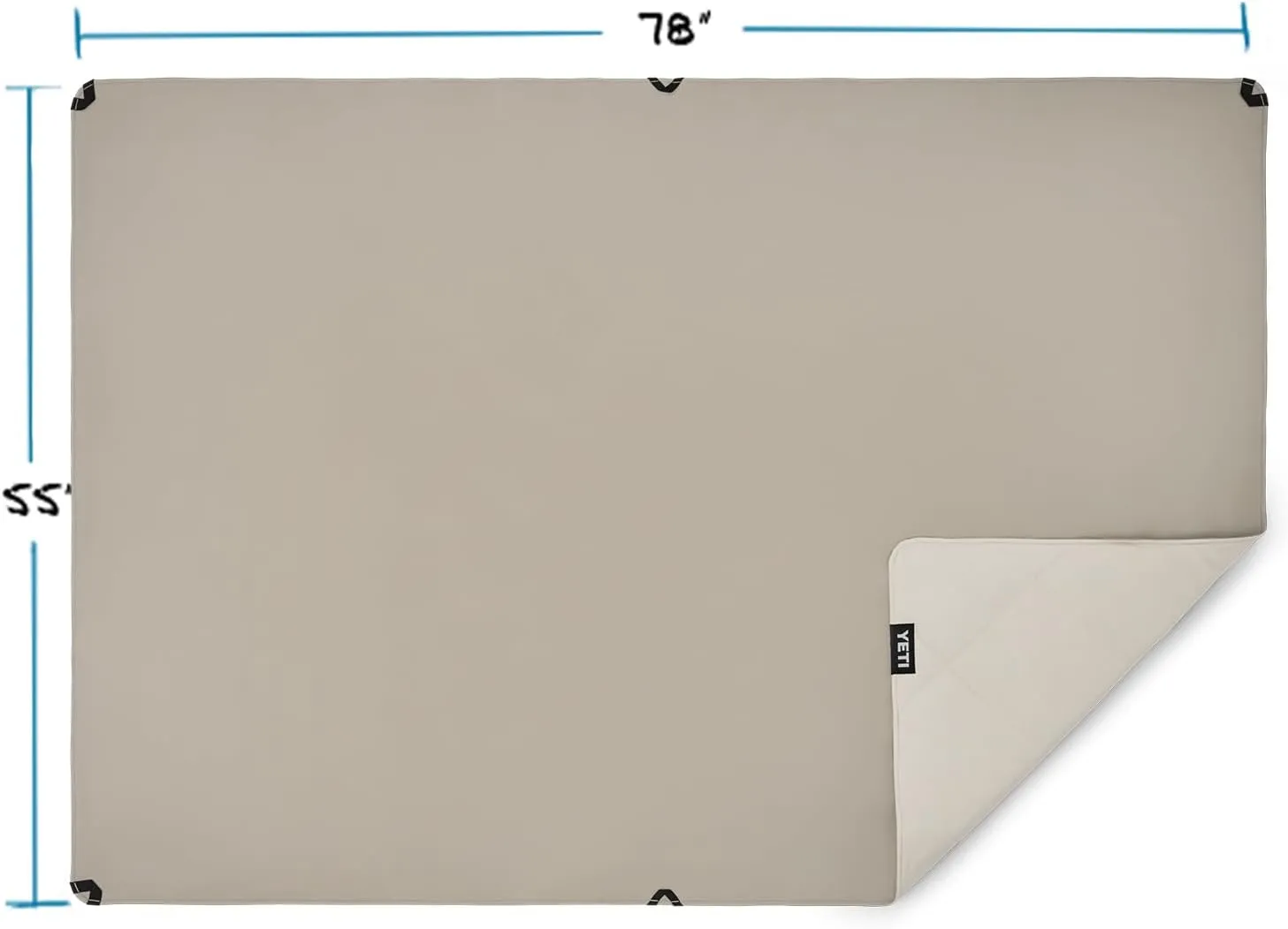 YETI Lowlands Blanket, Multi-Use Blanket with Travel Bag