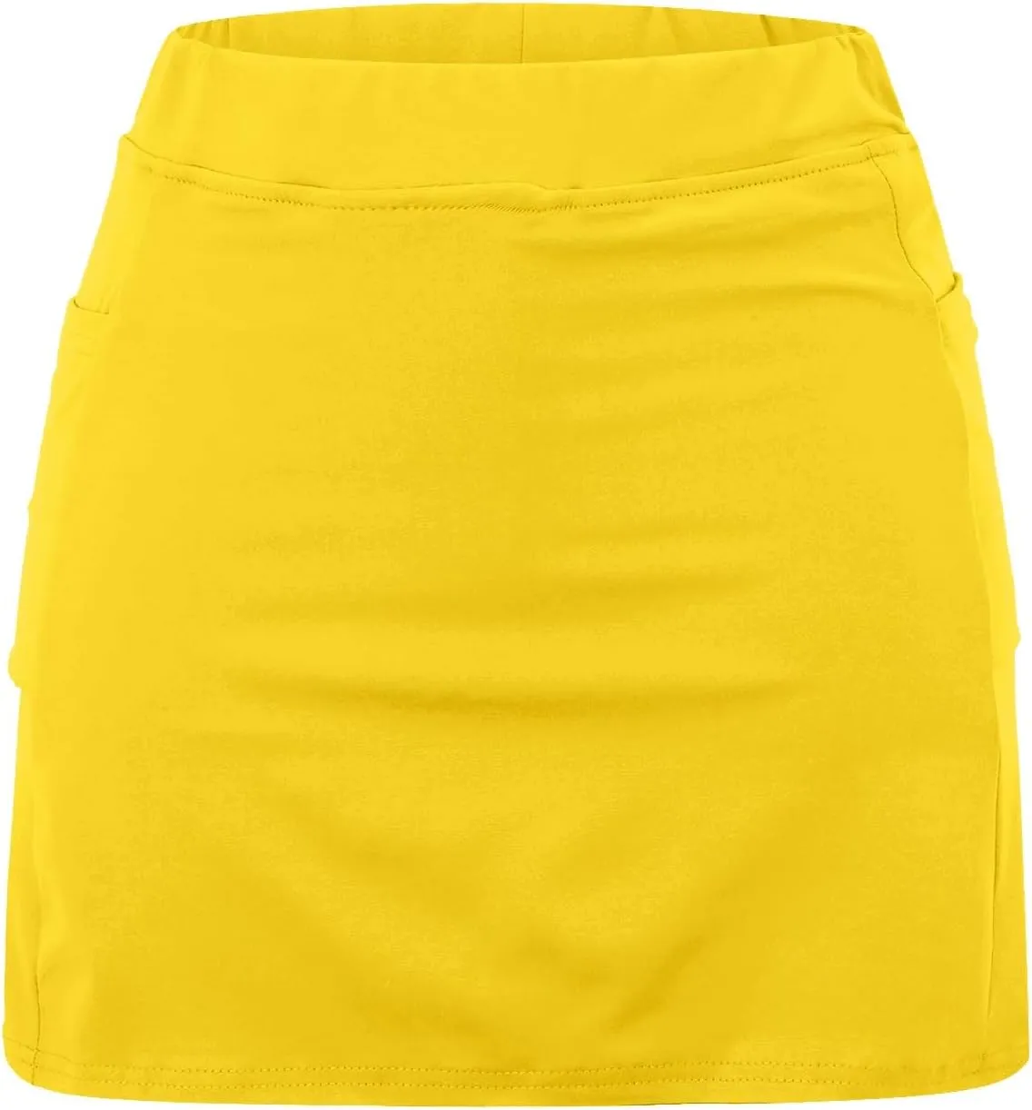 Yoga High Waisted Golf Skirts for Women a Line Tennis Athletic Casual Skort with Inner Shorts Yoga Pants
