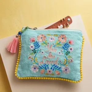 You Are Loved Jewelry Pouch